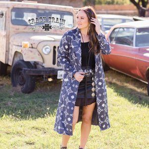 Crazy Train Runaway Train Trench Coat